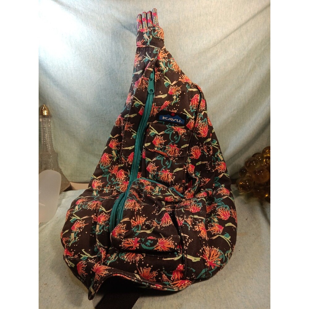 KAVU Sling Backpack Floral Print